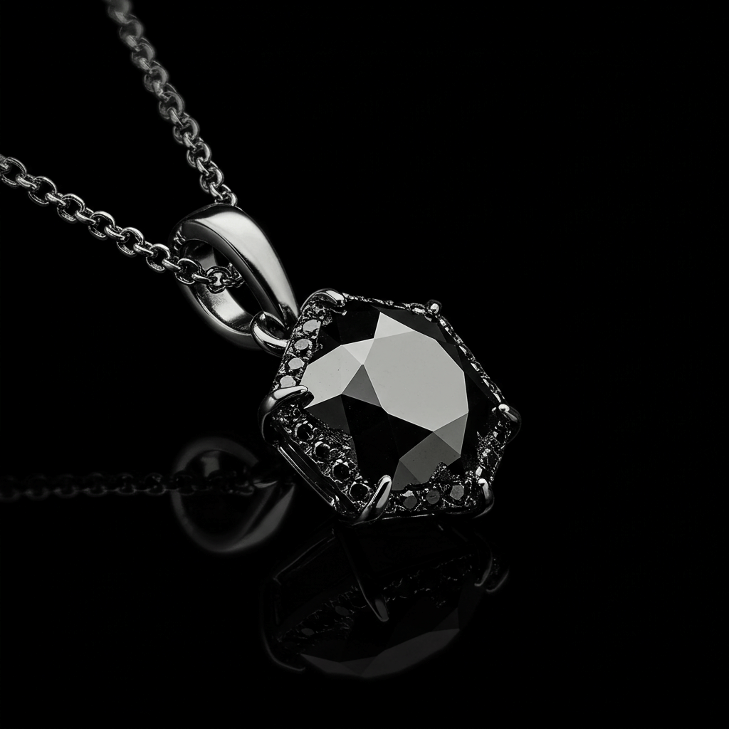 Black Diamond Signature Pendant