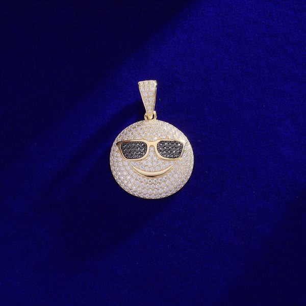 Lion King VVS Moissanite Diamond Pendant