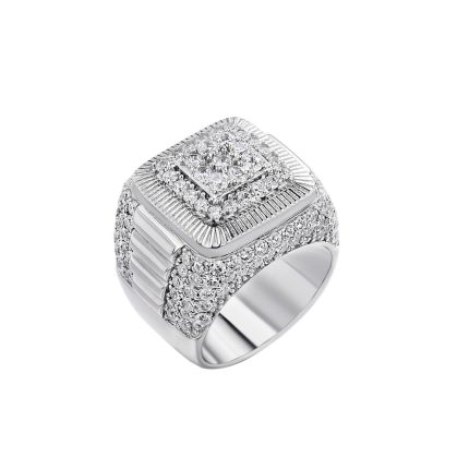 925K VVS1 moissanite diamonds. Elegant, radiant, and crafted by Diamond Dancing.