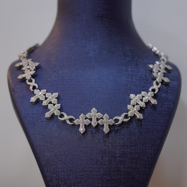 Diamond Dancing cross-link Chain