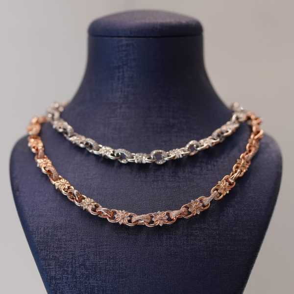 Link chain all pieces pass the diamond tester , Diamond Dancing