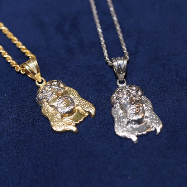 Bold god face pendant by Dreams Jewelry – Diamond Dancing *( chain are not Including )